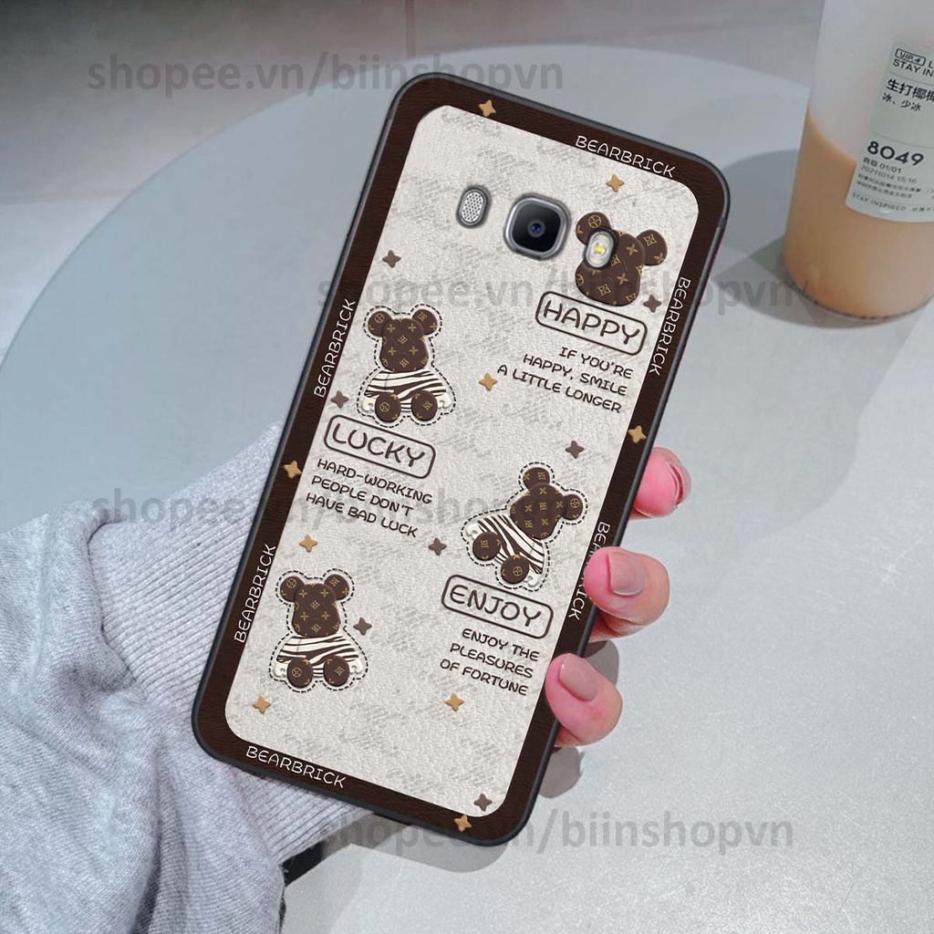 Ốp Samsung J5 / J7 2016 / J510 J710 hình gấu bear brick đẹp độc lạ, thời trang, cá tính