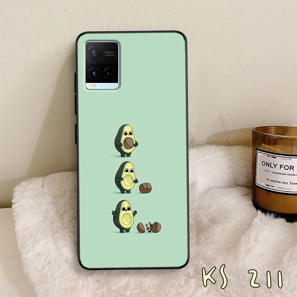 Ốp lưng Vivo Y21 - Vivo Y21s - Vivo Y33s - Ốp in hình trái bơ siêu dễ thương