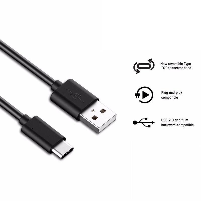 [Mã SKAMEL045 giảm 10% đơn 100K] Cáp USB Type C - Bảo Hành: 3 Tháng 1 đổi 1