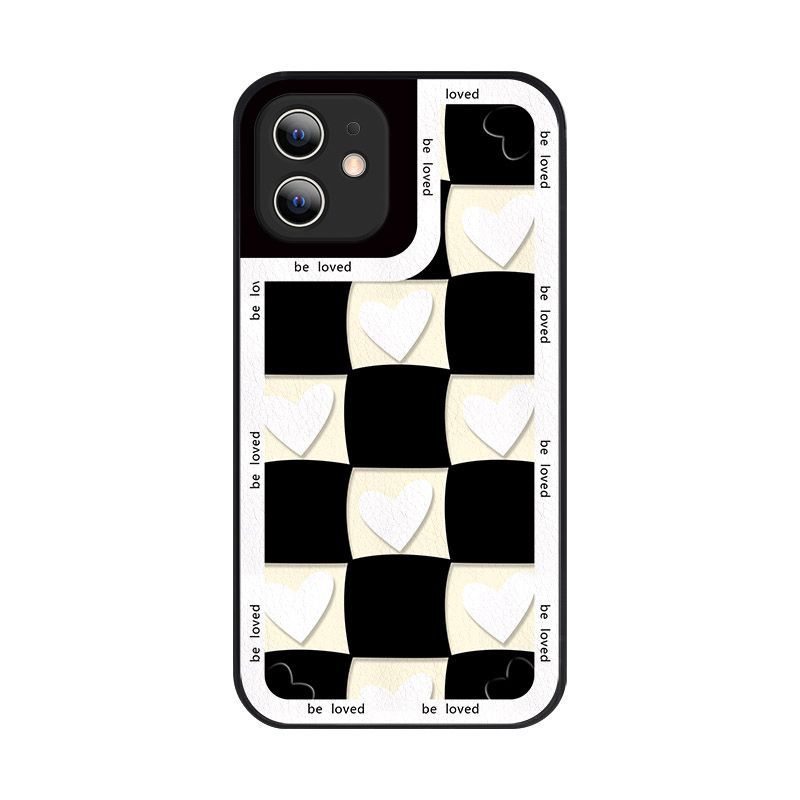 Ốp Điện Thoại Trong Suốt Họa Tiết Cặp Đôi Cho iphone 13 12 11 Pro MAX XS XR 8plus 12pro12 Pro MAX 7 8 Plus X XS XR XS MAX