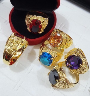 Nhẫn nam mạ vàng 18k