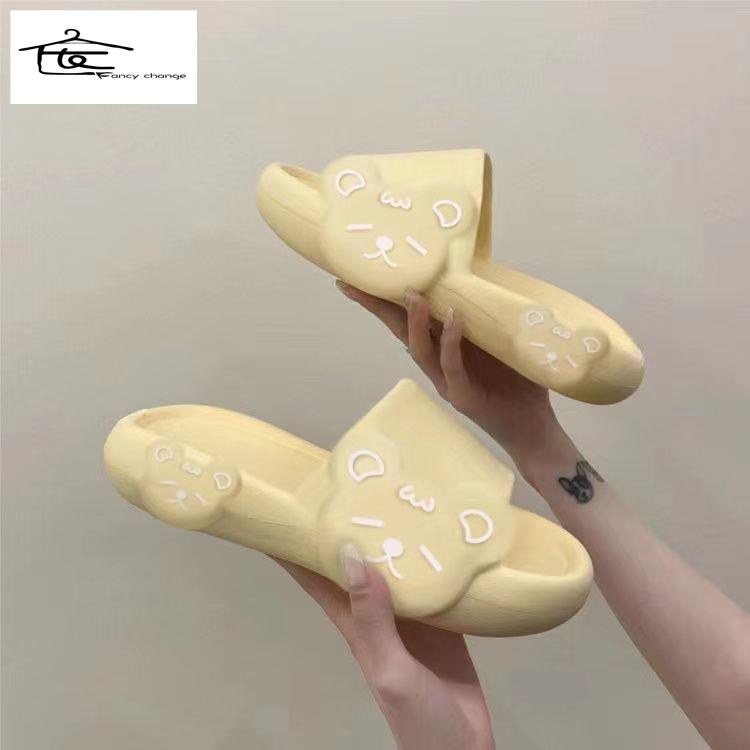 Dép Đi Trong Nhà Chống Trượt Họa Tiết Hoạt Hình Dễ Thương Cho Cặp Đôi