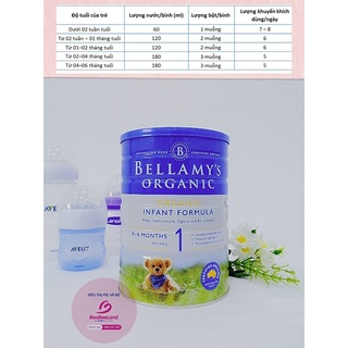 SỮA BỘT BELLAMY’S ORGANIC - Baabeeland