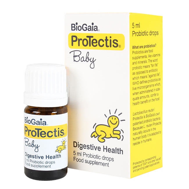 Men vi sinh Biogaia giúp bé tiêu hoá tốt, tăng sức đề kháng