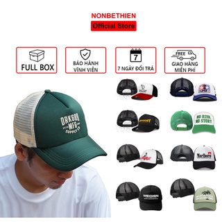 Mũ lưỡi trai phối lưới Trucker thời trang năng động