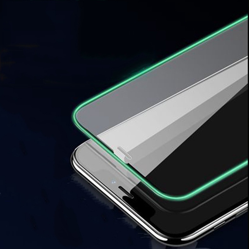 Kính Cường Lực Dạ Quang Bảo Vệ Màn Hình Cho iPhone 13 12 mini 11 14 pro xs max xr 13pro 12pro 14pro 14 Plus