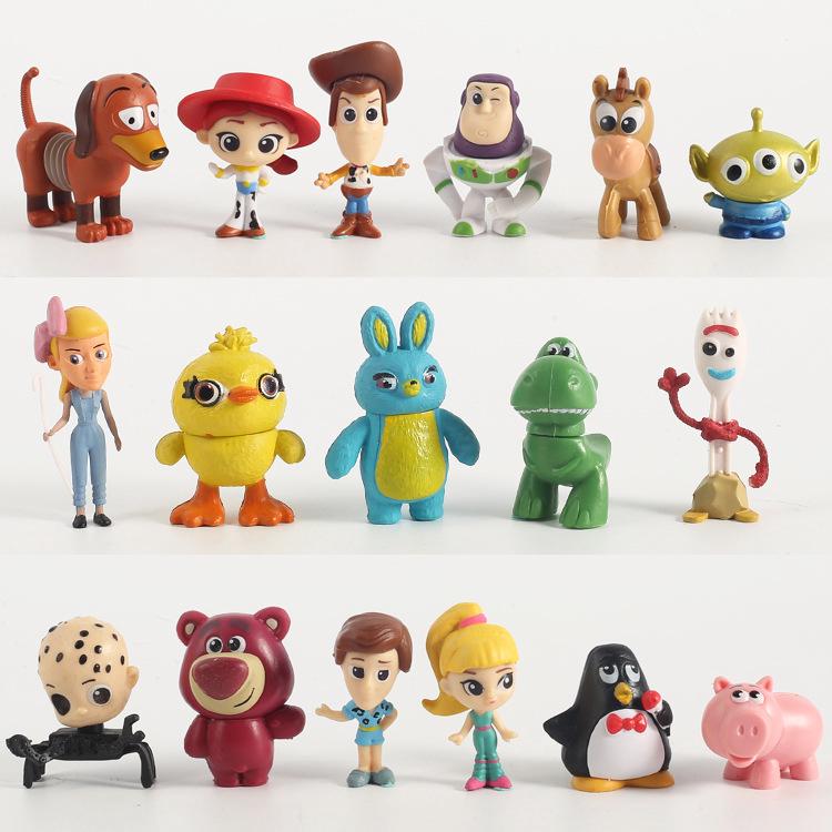 Set 17 mô hình nhân vật trong câu chuyện đồ chơi