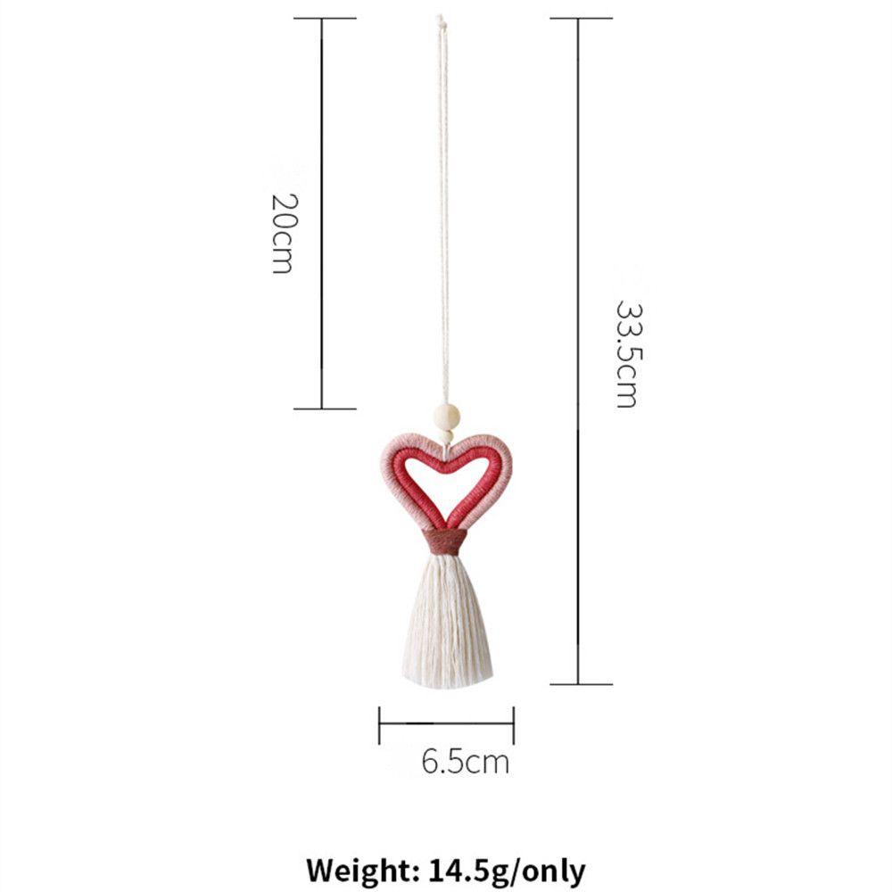 JONYE Dây Treo Trang Trí Hình Trái Tim Phong Cách Boho