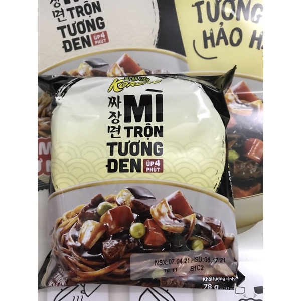 mì trộn tương đen ăn liền koreno 78gr. 1thùng 20goi. date 15.05.2022