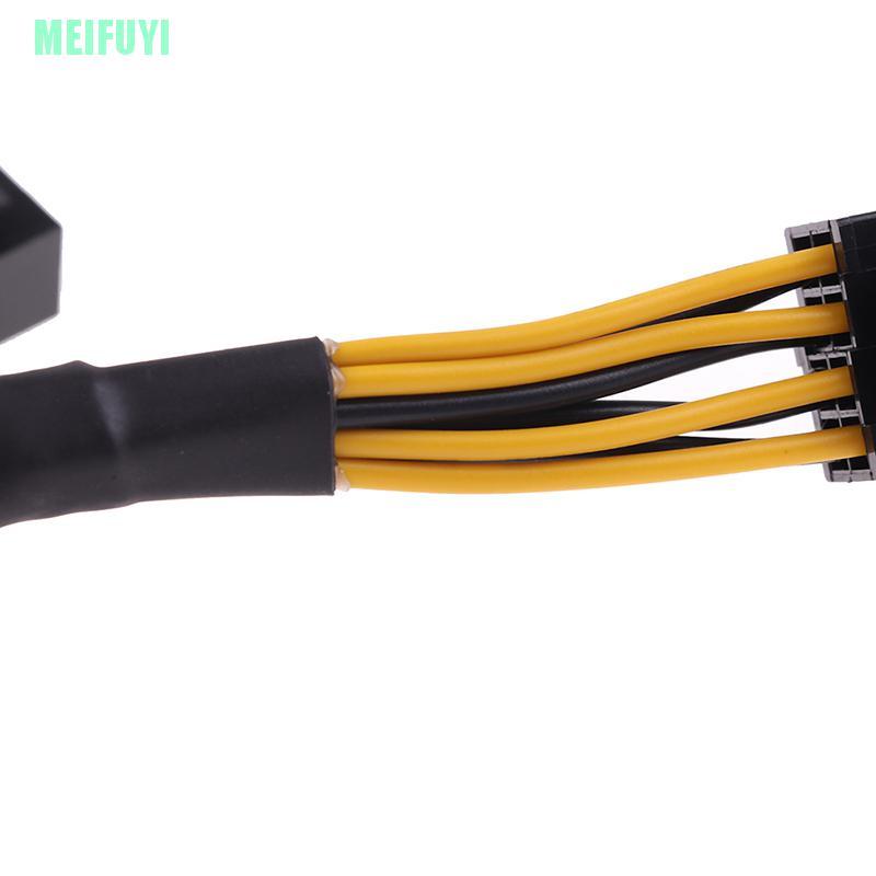 POWER 1 Dây Cáp Chuyển Đổi Từ 20cm 4pin Sang 8pin Cpu
