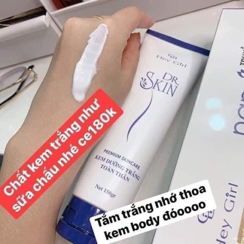 body trắng da dr skin