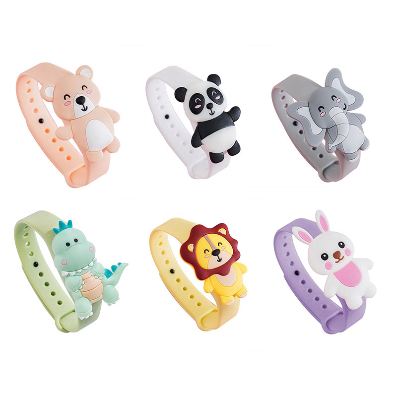 Vòng Đeo Tay Chống Muỗi Họa Tiết Hoạt Hình Cho Bé