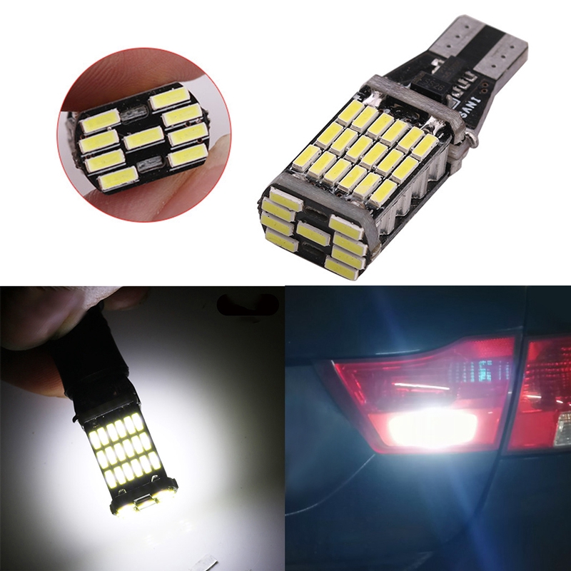 Ô tô Bộ 2 Đèn Led T15 4014 45smd Chất Lượng Cao