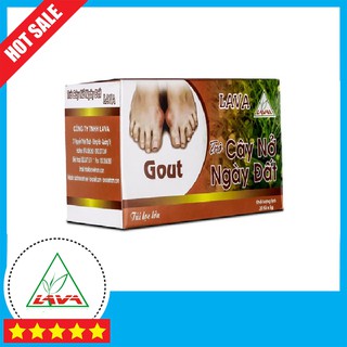 Trà Nở Ngày Đất Lava - Dành Cho Người Bị Gút (Hộp 30 Túi Lọc)