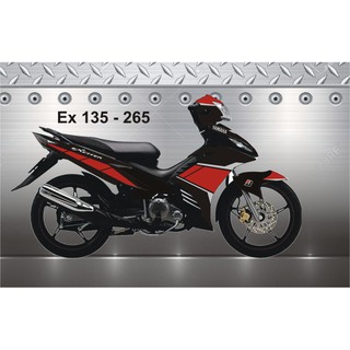 Tem Trùm Exciter 135 Đỏ Đen-265