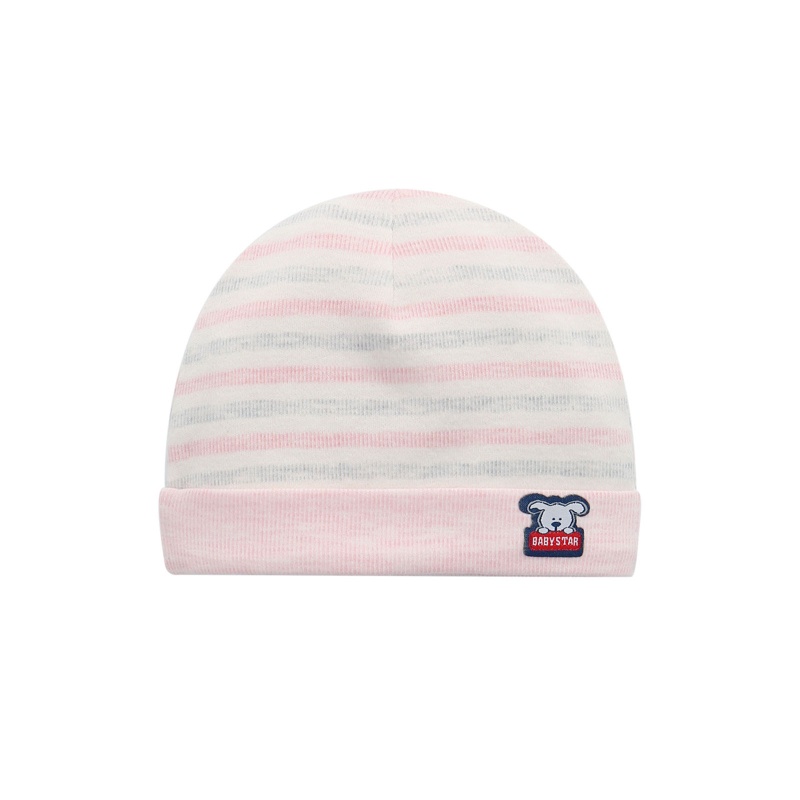 Mũ Beanie Vải Mềm Dễ Thương Cho Bé Sơ Sinh 0-6 Tuổi