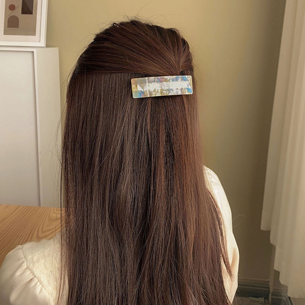 Kẹp tóc bằng nhựa resin phong cách Hàn Quốc cổ điển cho nữ
