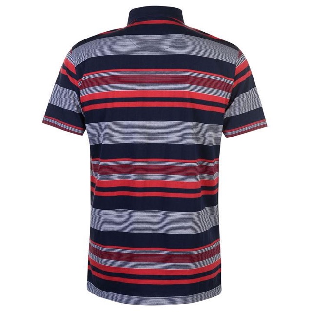 [Xa kho lỗ nghỉ bán] Áo thun Polo Pierre Cardin Navy/Red còn sz S