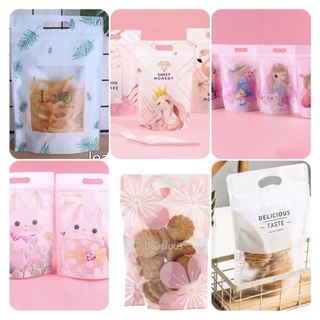 Set 5 túi zip đựng bánh, kẹo nougat