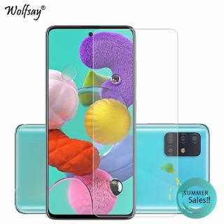 2 Kính Cường Lực HD Bảo Vệ Màn Hình Cho Samsung Galaxy A51