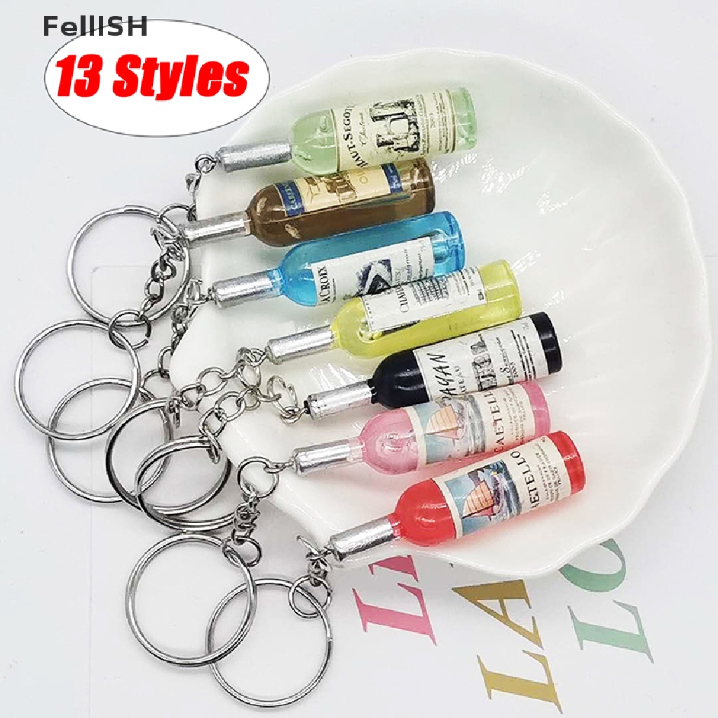 Móc Khóa Hình Chai Bia Bằng Acrylic 439br