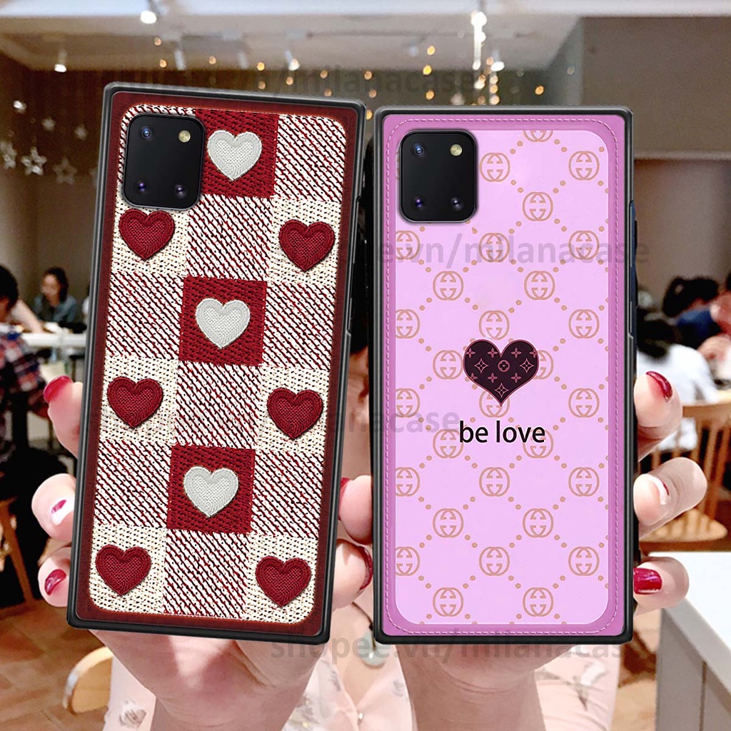 Ốp Samsung Note 10 Lite hình trái tim be love tình yêu siêu đẹp, cá tính, thời trang