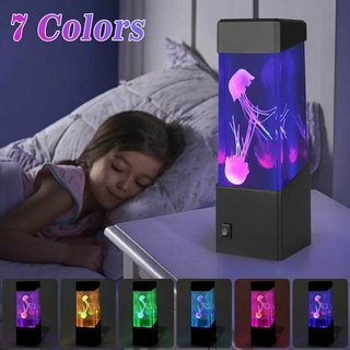Đèn led hình sứa biển nhiều màu trang trí phòng ngủ