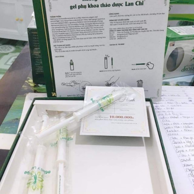 [Flash Sale] Gel phụ khoa Lan Chi ( hộp 10 ống )