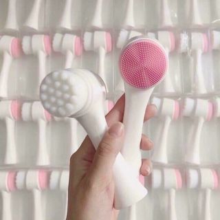 Cọ rửa mặt 2 đầu