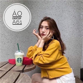 Bigsize Áo croptop A61