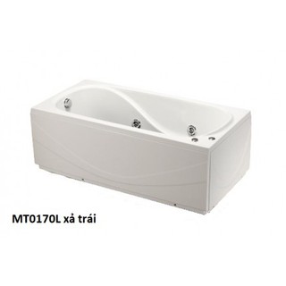 Bồn tắm nằm Massage Caesar MT0170L(R) - có chân có yếm