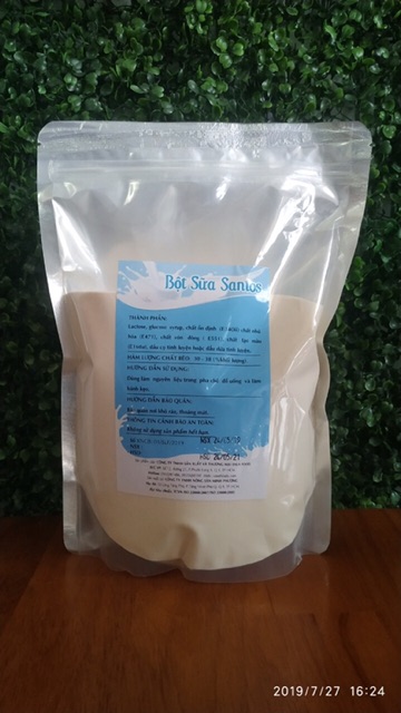 Bột sữa béo santos 32F (túi 1kg) - Nguyên liệu pha trà sữa thơm ngon