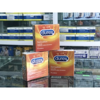 Bao cao su Durex Sensation (hộp 3 chiếc)
