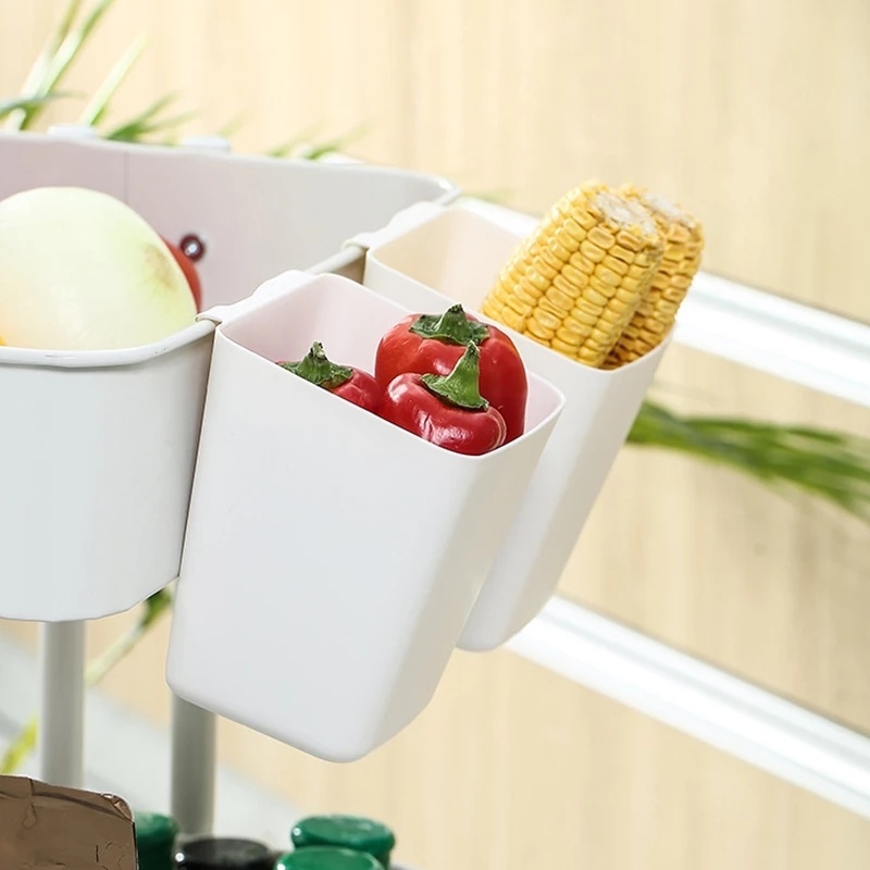 Giỏ Nhựa Mini Đựng Vật Dụng Treo Xe Đẩy Tiện Lợi