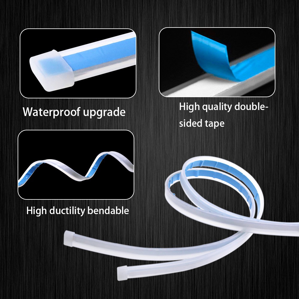 Dải đèn LED tính hiệu DRL RGB điều khiển từ xa trang trí xe hơi