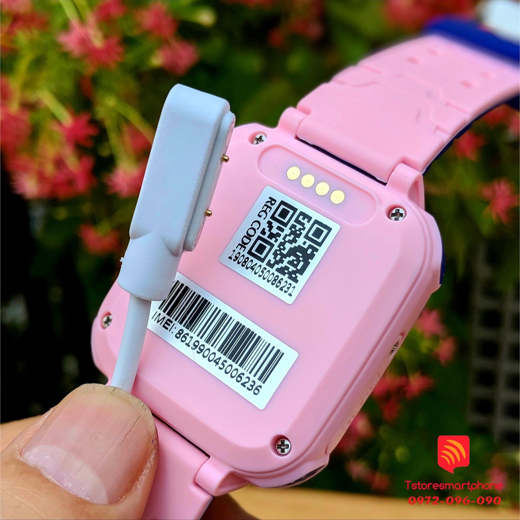 Đồng hồ định vị trẻ em A28 sạc từ, lăp sim, nghe gọi, chống nước