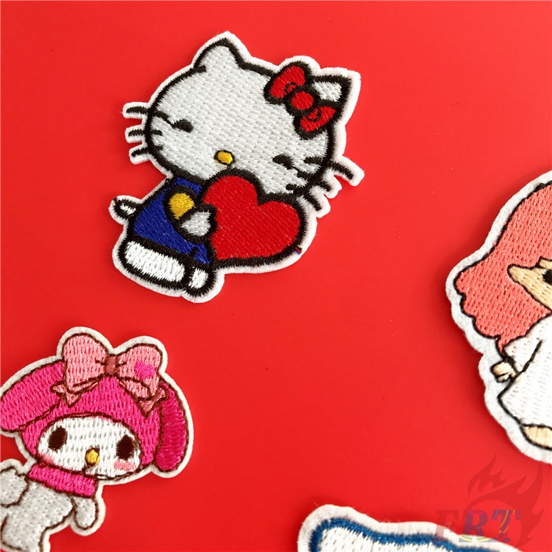 Miếng Vá Trang Trí Quần Áo Hình Các Nhân Vật Sanrio 01 Dễ Thương