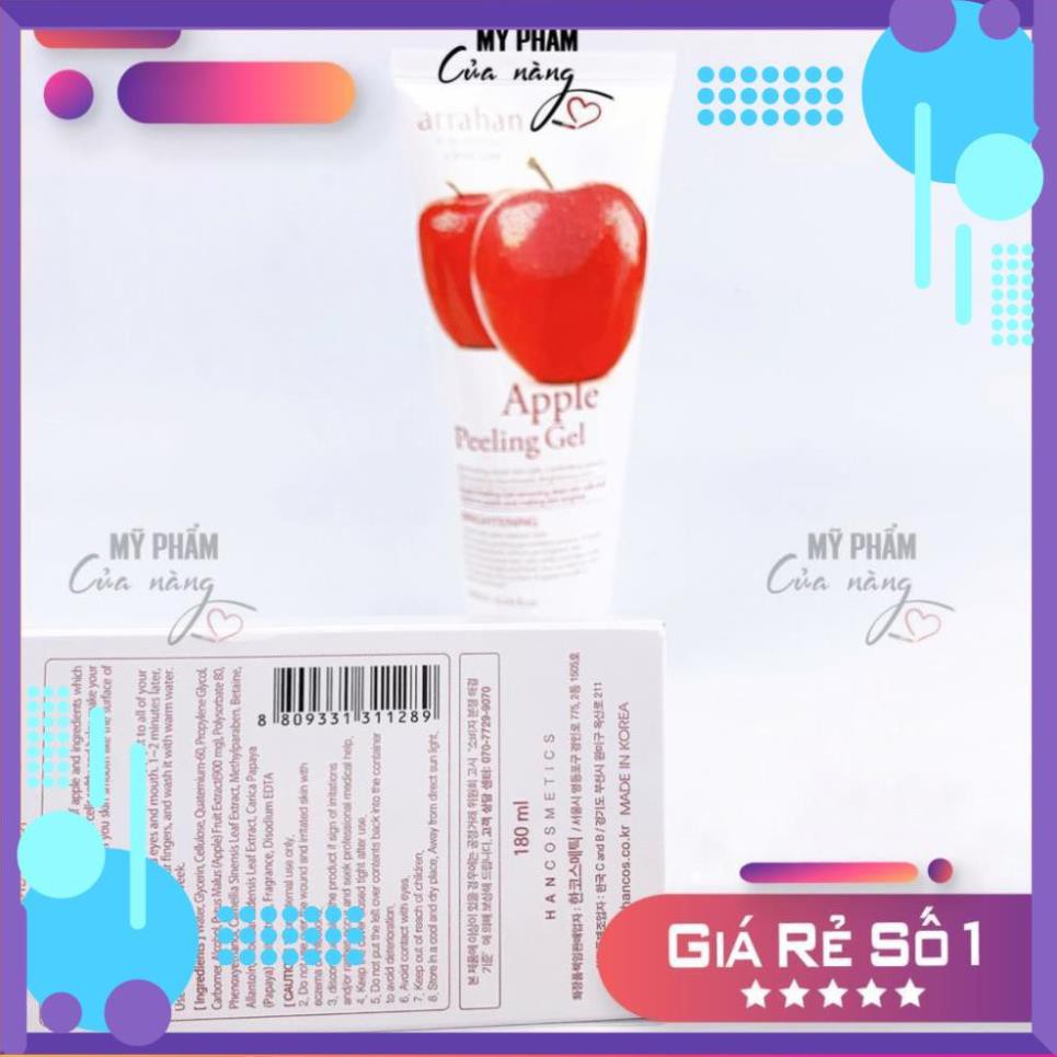 [XẢ HÀNG] [XẢ KHO] Kem Tẩy da chết Arrahann Apple Peeling Gel