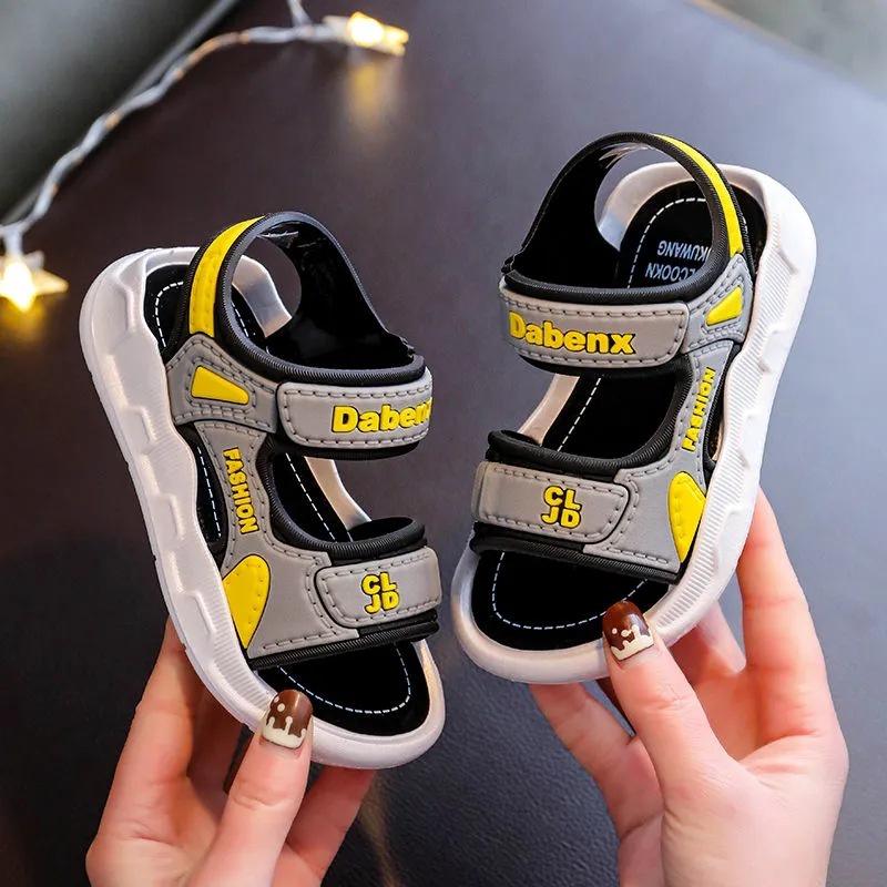Dép sandal quai hậu hè cho bé trai và bé gái từ 1 - 15 tuổi chất cao su mềm êm chân đi học đi chơi 090+10