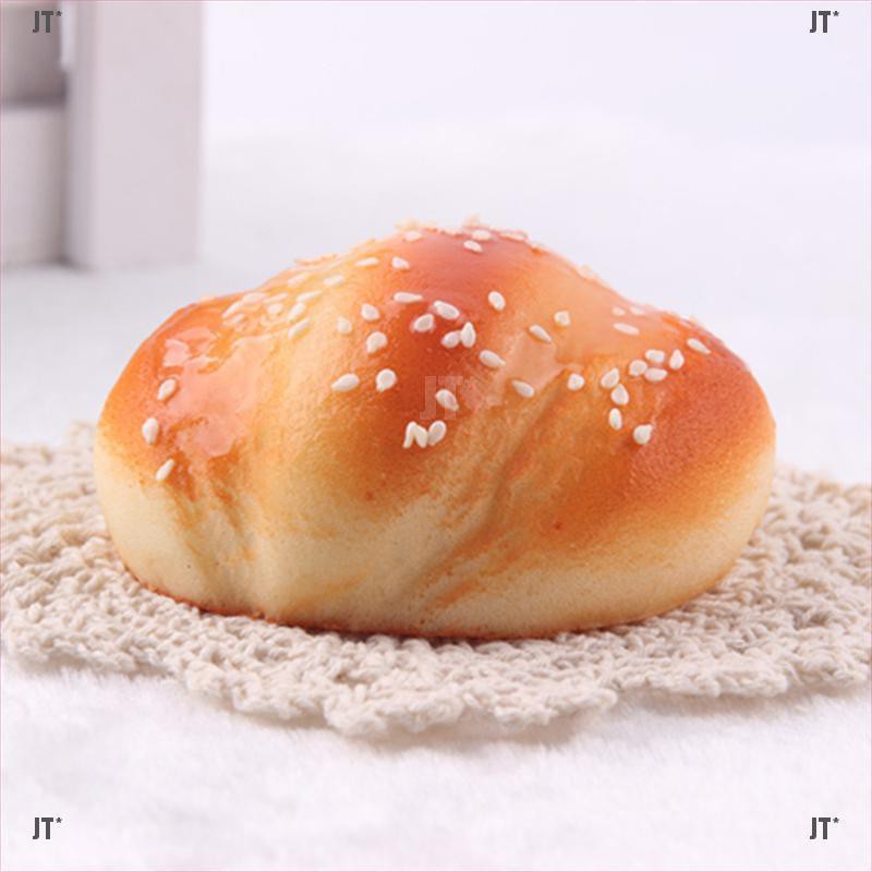 Đồ Chơi Bóp Mềm Thiết Kế Hình Bánh Mì 8cm