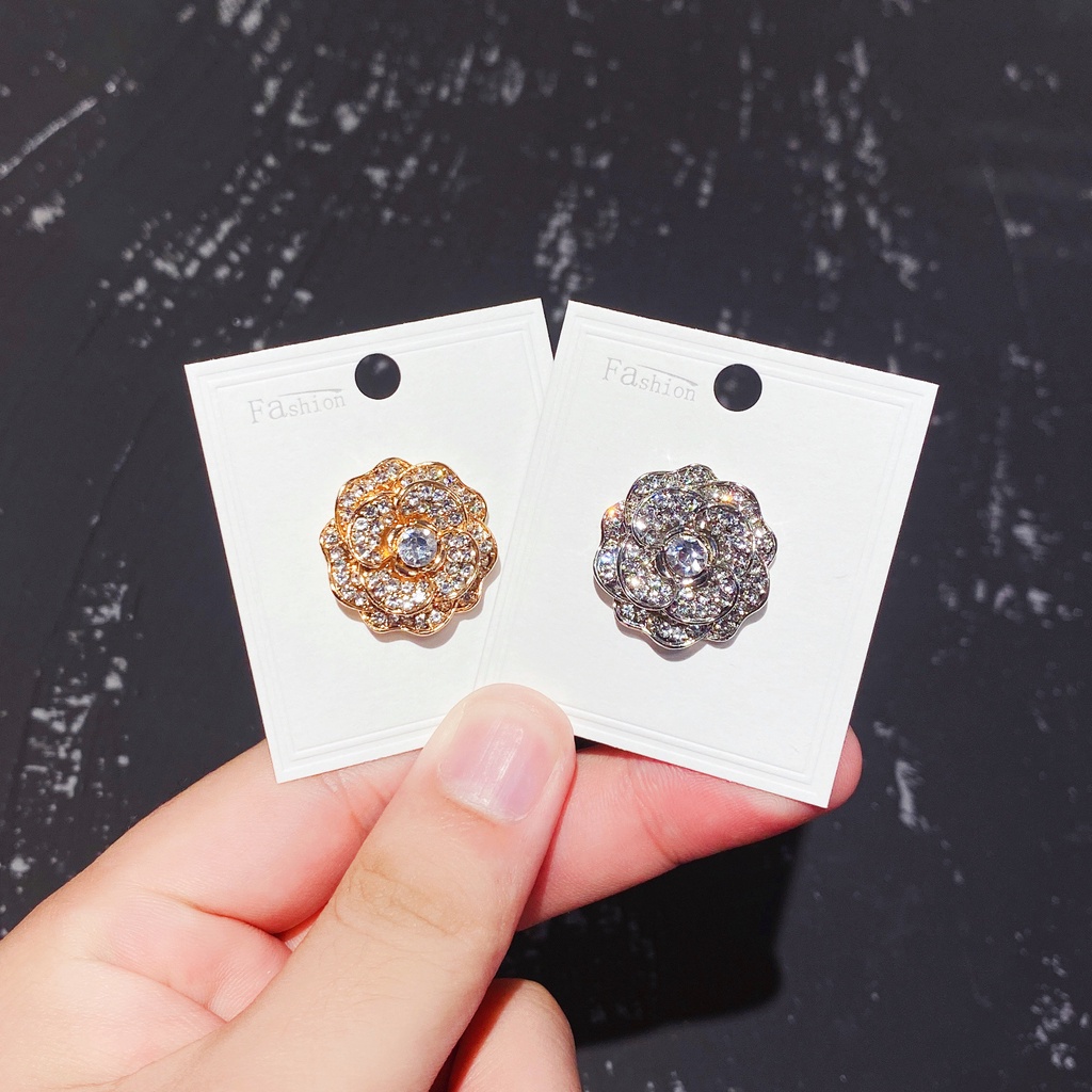 Ghim Cài Áo Từ Tính Đính Ngọc Trai Giả Thời Trang