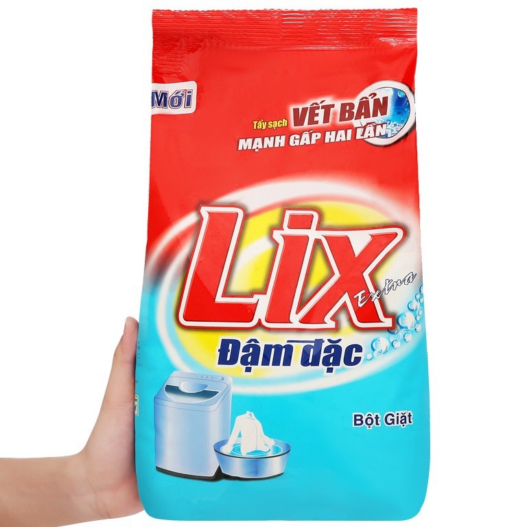 Bột Giặt LIX Extra Đậm Đặc 4.5Kg ED016 - Tẩy Sạch Vết Bẩn Mạnh Gấp 2 Lần