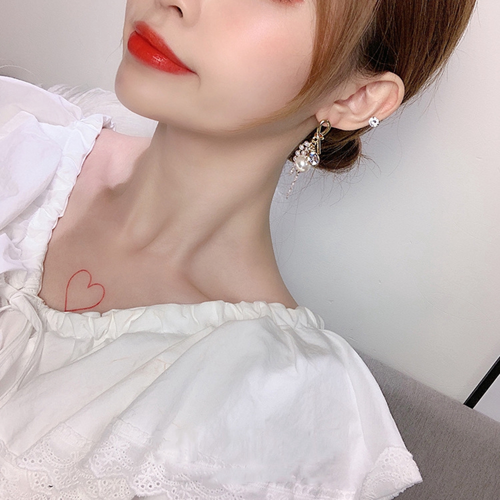 Cod Qipin Hoa tai dáng dài thời trang phong cách Hàn Quốc cho nữ