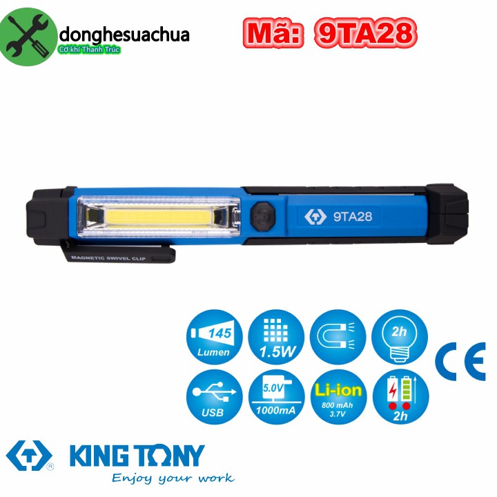 Đèn Led Sạc Kingtony 9TA28