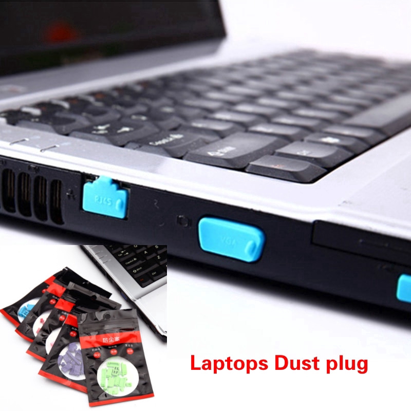 Set 13 Đầu Cắm Silicon Chuyên Dụng Cho Laptop Macbook