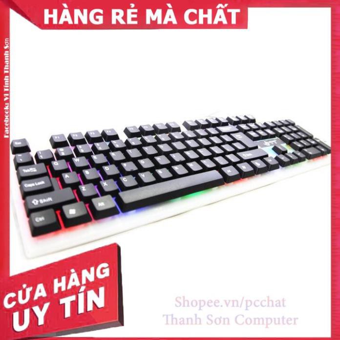 [TẶNG LÓT LOGITECH] BÀN PHÍM GAME LED 7 MÀU K11/G21 - Linh Kiện Phụ Kiện PC Laptop Thanh Sơn