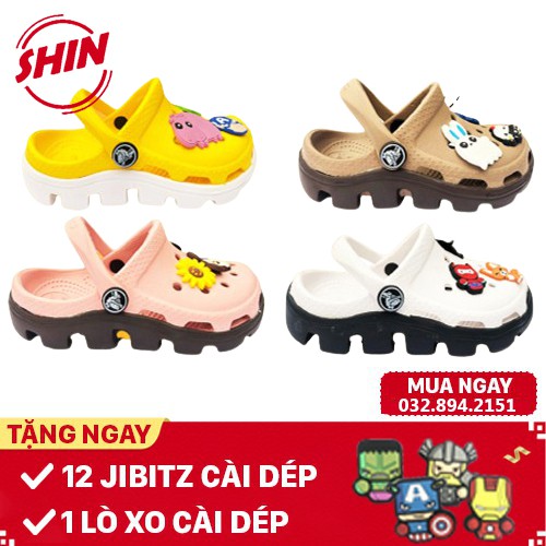 dép crossFREESHIPdép cross MAICROSSKID DUET tặng thêm 12jibitz cross