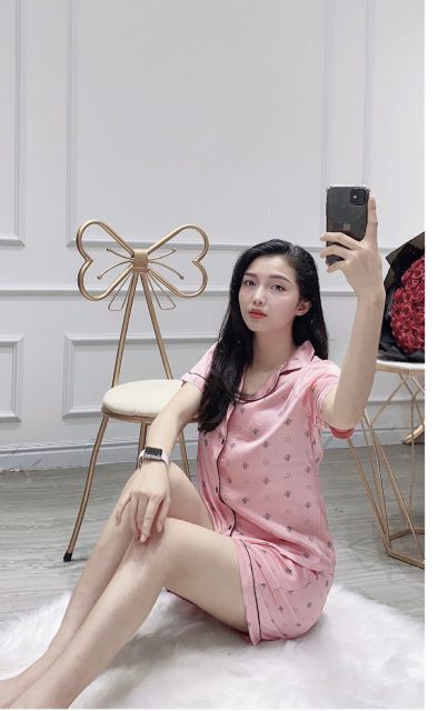 Đồ ngủ pijama lụa satin cao cấp | BigBuy360 - bigbuy360.vn