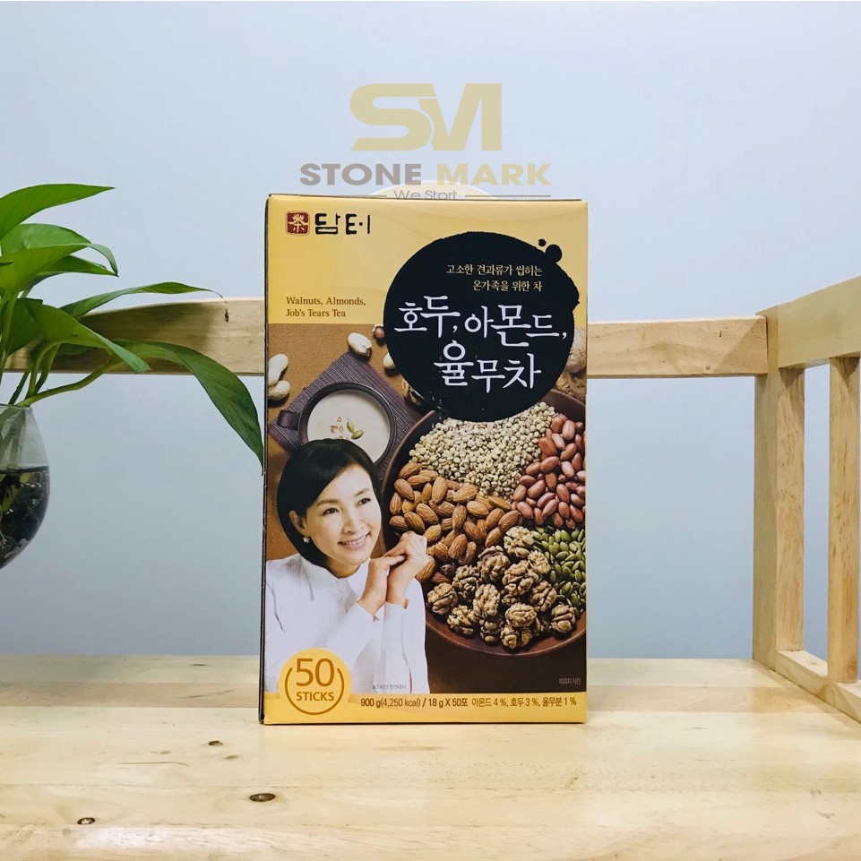 [Mã GROSALEHOT giảm 8% đơn 250K] [date 3/2023]Bột ngũ cốc dinh dưỡng Damtuh Hàn Quốc 50 gói