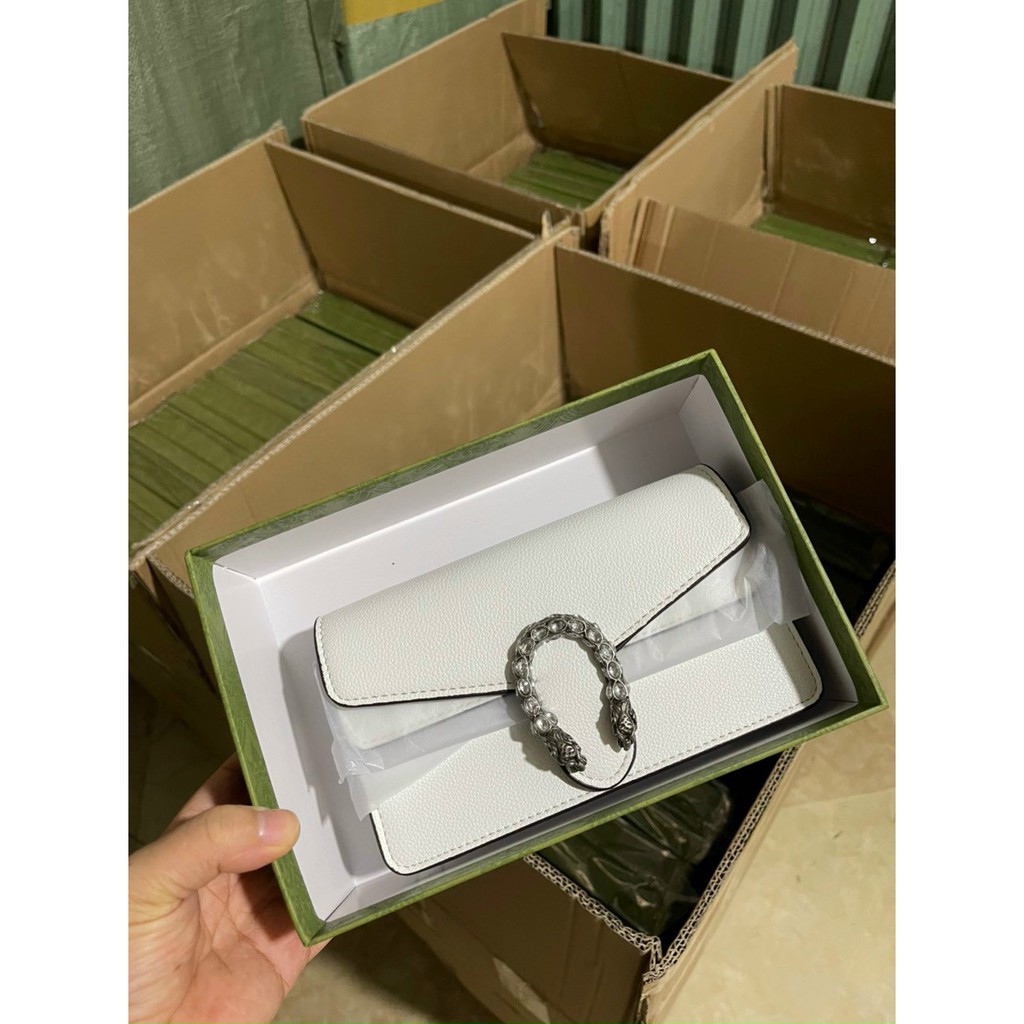 Túi Gu chì đầu rồng fullbox 4 màu cầm tay, đeo vai, đeo chéo